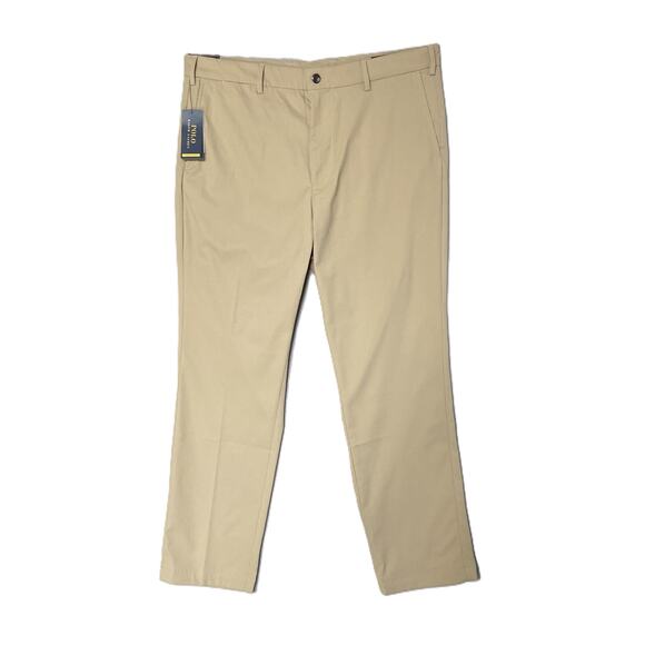 Ralph Lauren Performance Pants Men's 32x32 Tailored Fit Stretch Fabric Khaki NEW